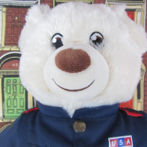 Build a Bear US marine Teddy Bear - Picture 3 of 6